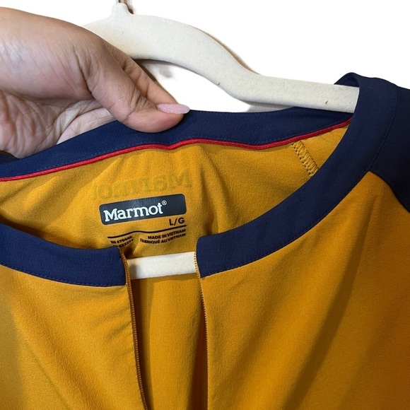 Marmont Bowery Long Sleeve Quarter Zip Top Size L - Picture 6 of 6